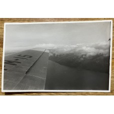 USHUAIA TIERRA DEL FUEGO ANTIGUA FOTO TIPO TARJETA POSTAL CIRCA 1965 CORDILLERA FUEGUINA